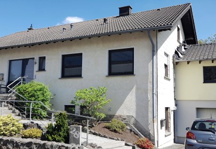 Hausansicht, Eingang Ferienwohnung ebenerdig Hausansicht, Eingang Ferienwohnung ebenerdig