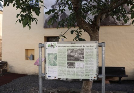 Panneau 2 de la maison de la dîme, © Tourist-Information Islek, Ingrid Wirtzfeld Panneau 2 de la maison de la dîme, © Tourist-Information Islek, Ingrid Wirtzfeld