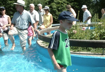 Wassertreten im Kurpark 1, © GesundLand Vulkaneifel Wassertreten im Kurpark 1, © GesundLand Vulkaneifel