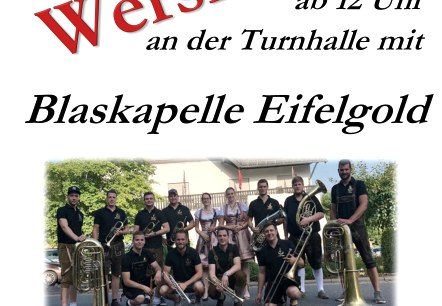 Plakat Vatertagsfest, © Blaskapelle Eifelgold Plakat Vatertagsfest, © Blaskapelle Eifelgold