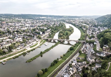 View of Trier, destination of the Eifelsteig trail, © Eifel Tourismus GmbH, D. Ketz View of Trier, destination of the Eifelsteig trail, © Eifel Tourismus GmbH, D. Ketz