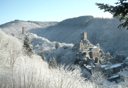 Burgen im Winter Burgen im Winter