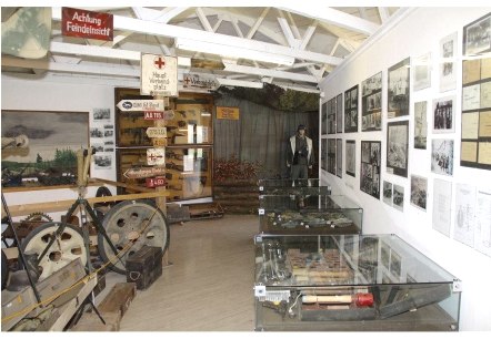 Un coup d'œil dans le musée, © Museum Hürtgenwald 1944 und im Frieden Un coup d'œil dans le musée, © Museum Hürtgenwald 1944 und im Frieden