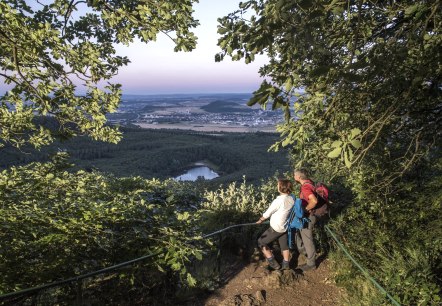 Panoramablick von der Teufelskanzel, © Kappest/Vulkanregion Laacher See Panoramablick von der Teufelskanzel, © Kappest/Vulkanregion Laacher See
