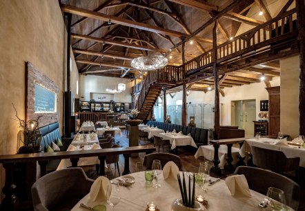 Restaurant Schloss Niederweis vue intérieure, © Schloss Niederweis Restaurant Schloss Niederweis vue intérieure, © Schloss Niederweis