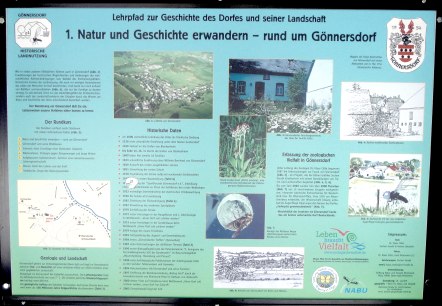 Infotafel Lehrpfad, © Touristik GmbH Gerolsteiner Land Infotafel Lehrpfad, © Touristik GmbH Gerolsteiner Land