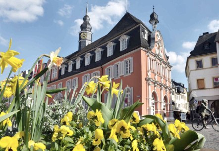Altes Rathaus im Frühling, © Tourist-Information Wittlich Stadt & Land Altes Rathaus im Frühling, © Tourist-Information Wittlich Stadt & Land