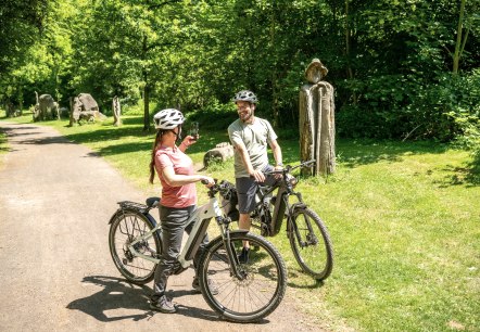 Faire du vélo dans le Nettepark, © Eifel Tourismus GmbH/Dominik Ketz Faire du vélo dans le Nettepark, © Eifel Tourismus GmbH/Dominik Ketz
