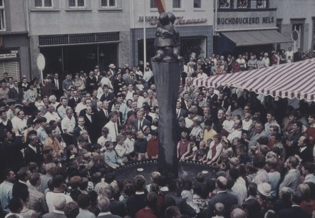Säubrennerbrunnen Dell´Antonio-Kunsmann, © Tourist Information Wittlich Stadt & Land Säubrennerbrunnen Dell´Antonio-Kunsmann, © Tourist Information Wittlich Stadt & Land