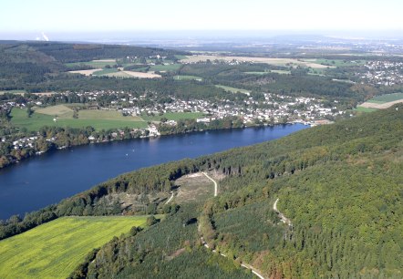 Bassin de retenue d'Obermaubach, © Rureifel-Tourismus e.V. Bassin de retenue d'Obermaubach, © Rureifel-Tourismus e.V.