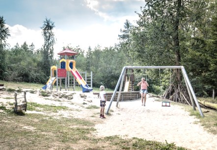 Der Waldspielplatz, © Grünmetropole - Dennis Stratmann Der Waldspielplatz, © Grünmetropole - Dennis Stratmann