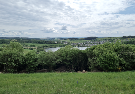 Blick auf Schalkenmehrener Maar Blick auf Schalkenmehrener Maar