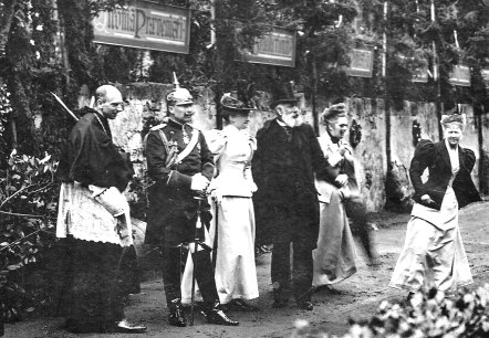 Kaiser Wilhelm II. in Maria Laach Kaiser Wilhelm II. in Maria Laach