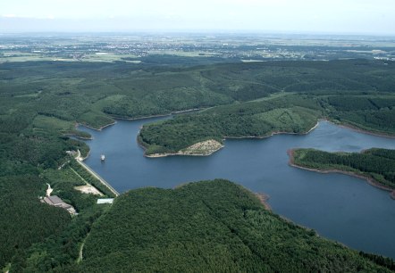 Wehebachtalsperre Aussicht, © Marcus Seiler Wehebachtalsperre Aussicht, © Marcus Seiler