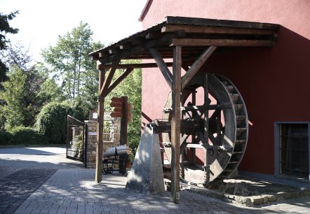 Mühlrad, © Historische Wassermühle Birgel, Mariette Spohr GmbH Mühlrad, © Historische Wassermühle Birgel, Mariette Spohr GmbH