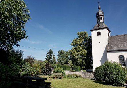 Pfarrkirche in Weiler, © Foto: Svenja Schulze-Entrup, Quelle: Touristik-Büro Vordereifel Pfarrkirche in Weiler, © Foto: Svenja Schulze-Entrup, Quelle: Touristik-Büro Vordereifel