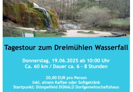 Tagestour zum Dreimühlen Wasserfall, © Christian Schöfferle / E-Biken mit Leidenschaft Tagestour zum Dreimühlen Wasserfall, © Christian Schöfferle / E-Biken mit Leidenschaft