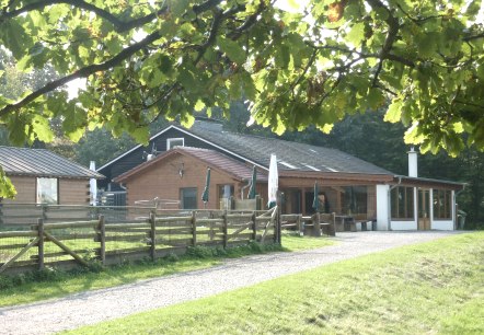 Café en bistro in het wildpark, © Wildpark Schmidt Café en bistro in het wildpark, © Wildpark Schmidt