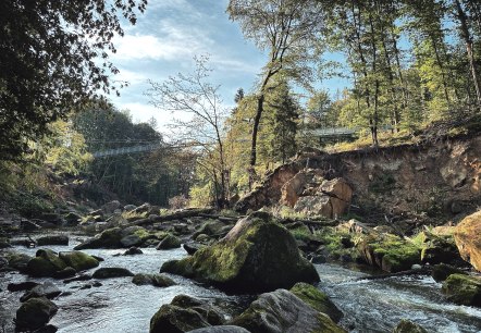 Irreler Wasserfälle mit Hängebrücke, © Felsenland Südeifel Tourismus GmbH Irreler Wasserfälle mit Hängebrücke, © Felsenland Südeifel Tourismus GmbH