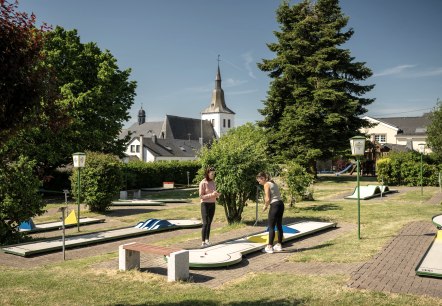 Minigolf Altes Backhaus, Bleialf, © Eifel Tourismus GmbH, Dominik Ketz Minigolf Altes Backhaus, Bleialf, © Eifel Tourismus GmbH, Dominik Ketz