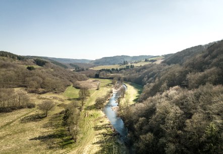 Uitzicht op de Prümschleife, Devon Trail, © Eifel Tourismus GmbH, D. Ketz Uitzicht op de Prümschleife, Devon Trail, © Eifel Tourismus GmbH, D. Ketz