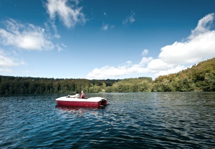 Bootstour auf dem Pulvermaar, © Eifel Tourismus GmbH/D. Ketz Bootstour auf dem Pulvermaar, © Eifel Tourismus GmbH/D. Ketz