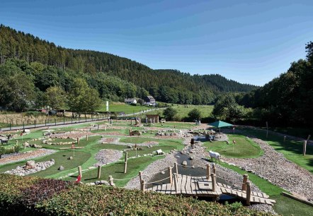 Überblick über den Platz, © Landhotel Kallbach Überblick über den Platz, © Landhotel Kallbach