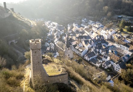 Uitzicht op Monreal met kasteel, Monreal Ridderdroompad, © Eifel Tourismus GmbH, D. Ketz Uitzicht op Monreal met kasteel, Monreal Ridderdroompad, © Eifel Tourismus GmbH, D. Ketz
