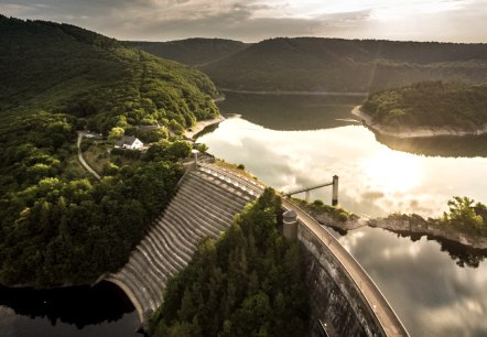 View of the Urft Dam in the Eifel National Park, © Eifel Tourismus GmbH, D. Ketz View of the Urft Dam in the Eifel National Park, © Eifel Tourismus GmbH, D. Ketz