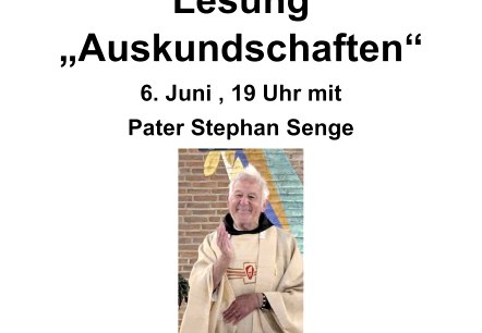Lesung "Auskundschaften" Lesung "Auskundschaften"