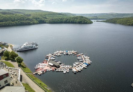 Anlegestelle Schwammenauel, © Eifel-Tourismus GmbH, Dominik Ketz Anlegestelle Schwammenauel, © Eifel-Tourismus GmbH, Dominik Ketz