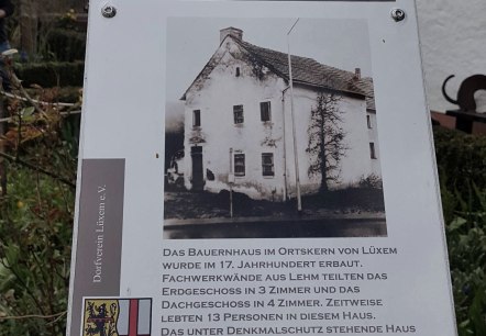 Haus Rader, Station 2, Dorfrundgang, © Tourist-Information Wittlich Stadt & Land Haus Rader, Station 2, Dorfrundgang, © Tourist-Information Wittlich Stadt & Land