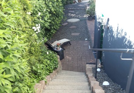 Treppe zum Wohnungseingang Treppe zum Wohnungseingang