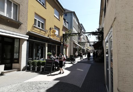Fussgängerzone, © Deutsch-Luxemburgische Tourist-Information Fussgängerzone, © Deutsch-Luxemburgische Tourist-Information