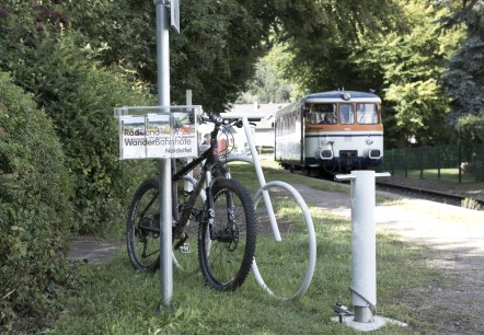 Gare de vélo et de randonnée d'Olef, © Roman Hövel Gare de vélo et de randonnée d'Olef, © Roman Hövel