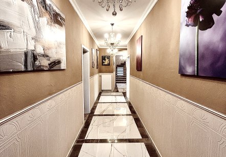 Large entrance area Large entrance area