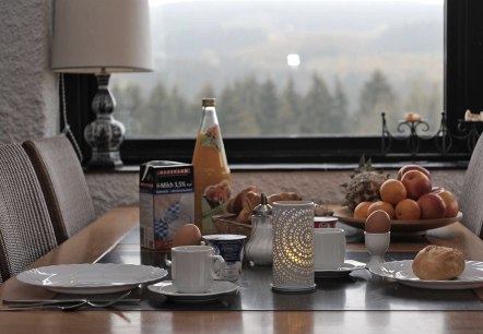 Frühstück, © Esther Diederen, Waldferienpark Gerolstein Frühstück, © Esther Diederen, Waldferienpark Gerolstein