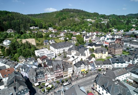 Bird's eye view of Adenau, © Stadt Adenau Bird's eye view of Adenau, © Stadt Adenau