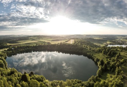Vulkanismus in der Eifel-Maare bei Daun, © Eifel Tourismus GmbH Vulkanismus in der Eifel-Maare bei Daun, © Eifel Tourismus GmbH