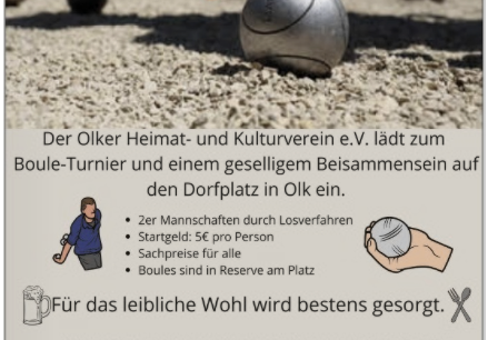 Boules tournament, © Heimat- und Kulturverein e.V. Boules tournament, © Heimat- und Kulturverein e.V.