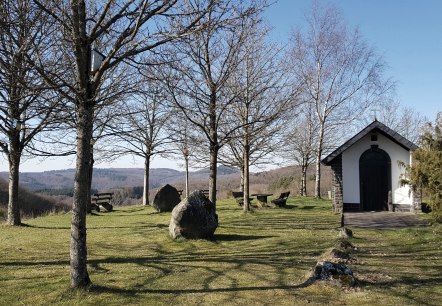 Chapelle Saint-Roch entre Kirchwald et Langenfeld, © Foto: Svenja Schulze-Entrup, Quelle: Touristik-Büro Vordereifel Chapelle Saint-Roch entre Kirchwald et Langenfeld, © Foto: Svenja Schulze-Entrup, Quelle: Touristik-Büro Vordereifel