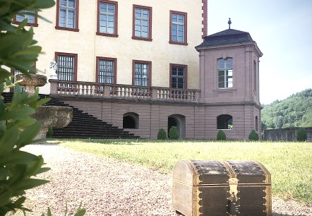 Auf Schloss Malberg ist ein Schatz versteckt, © TI Bitburger Land Auf Schloss Malberg ist ein Schatz versteckt, © TI Bitburger Land