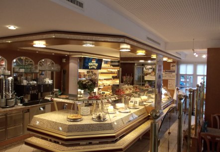 Tortenauswahl im Café, © Franz Josef Berrens Tortenauswahl im Café, © Franz Josef Berrens