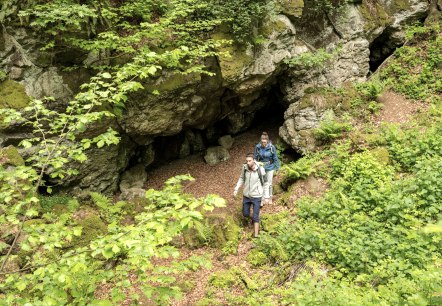 Sentier des volcans, grotte de la pierre meulière, Gerolstein, © Eifel Tourismus GmbH, Dominik Ketz Sentier des volcans, grotte de la pierre meulière, Gerolstein, © Eifel Tourismus GmbH, Dominik Ketz