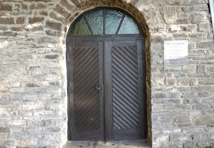 Eingang zur Kapelle, © TI Islek Eingang zur Kapelle, © TI Islek