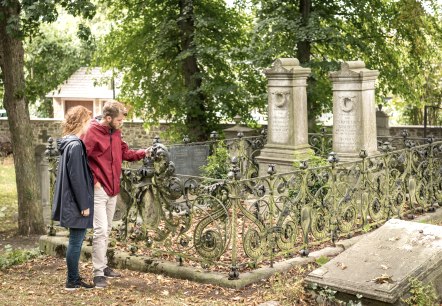 Kupfermeisterfriedhof Grabstätte, © Fotos: Dominik Ketz / Stolberg-Touristik Kupfermeisterfriedhof Grabstätte, © Fotos: Dominik Ketz / Stolberg-Touristik