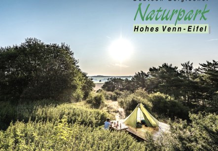 Camper dans le parc naturel de l'Eifel du Nord, © Nils Noell Camper dans le parc naturel de l'Eifel du Nord, © Nils Noell