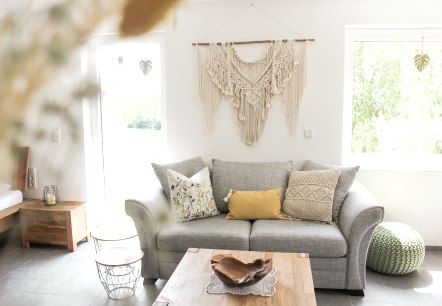 Espace de vie de l'appartement Zum Himmelreich, © Melanie Thurmann / Ferienwohnung Gerolstein Espace de vie de l'appartement Zum Himmelreich, © Melanie Thurmann / Ferienwohnung Gerolstein