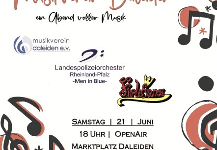 Plakat Konzert, © Musikverein Daleiden Plakat Konzert, © Musikverein Daleiden