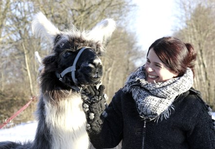 Lama-Wanderung, © Loni Liebermann Lama-Wanderung, © Loni Liebermann